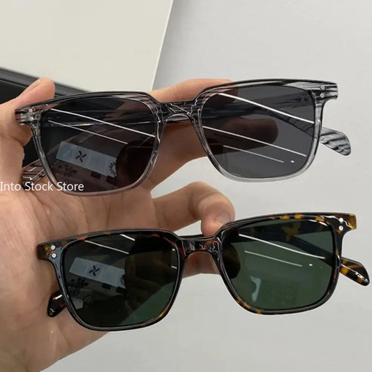 BlackPluss -  Fashion Square Driver Sunglasses Men Vintage Shades Male Sun Glasses Brand Design Mirror Retro