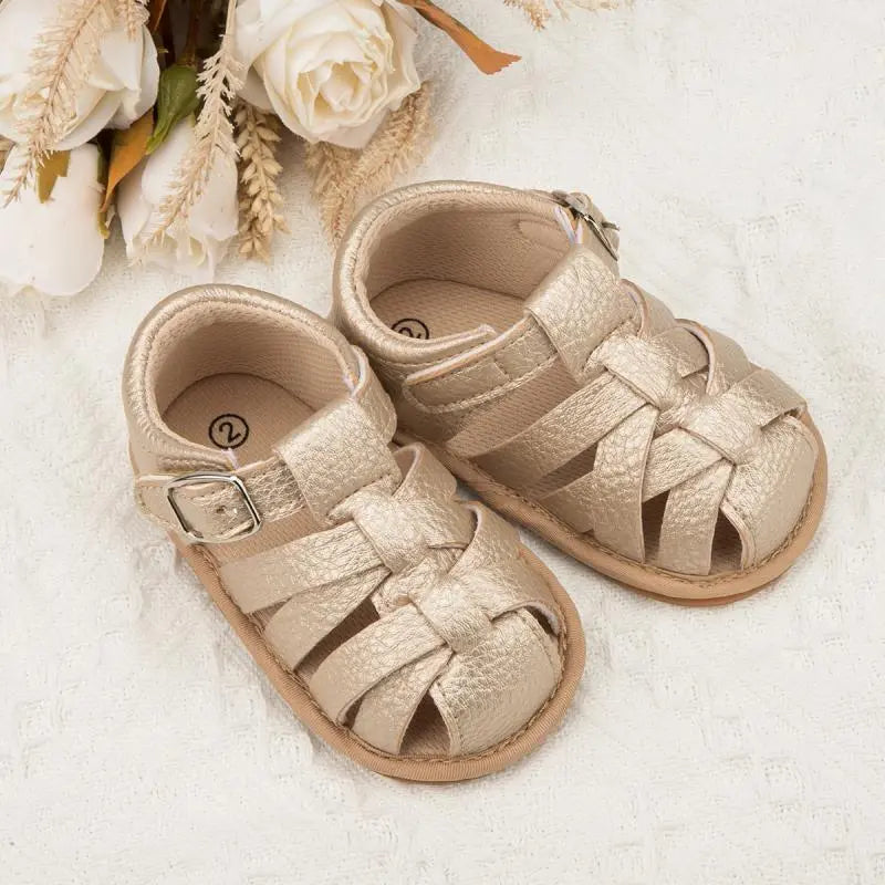 BlackPluss - Baby Summer Sandals Infant Boy Girl Shoes Rubber Soft Sole