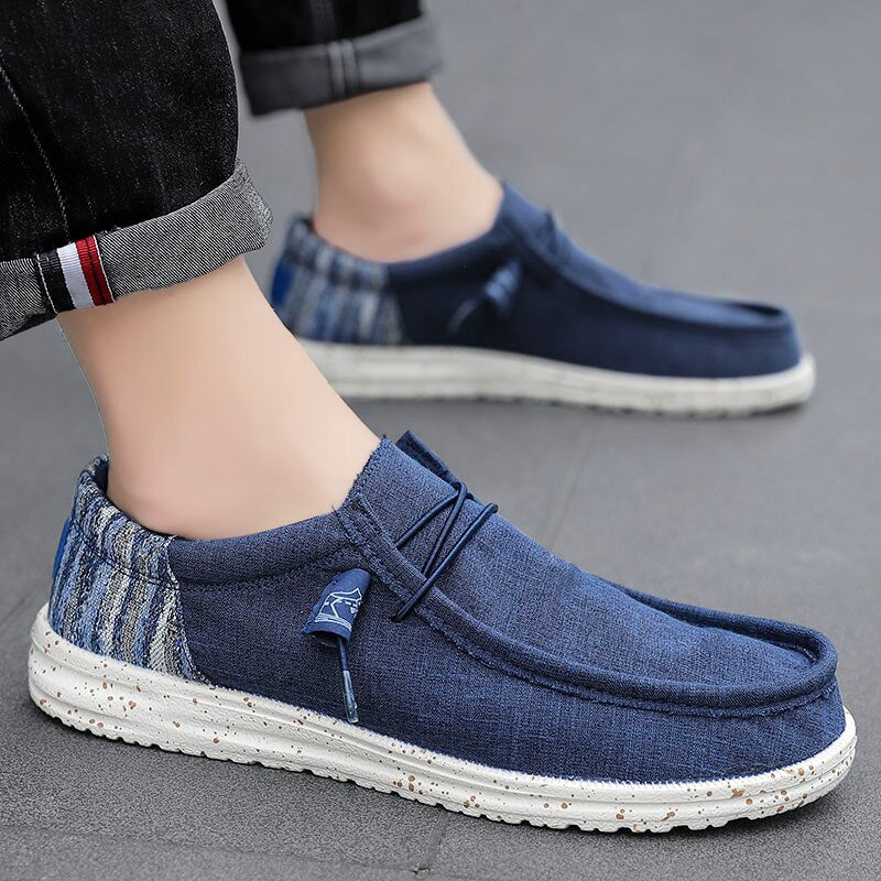 BlackPluss - Casual Shoes Fashion Soft Canvas Shoes Breathable Men's.