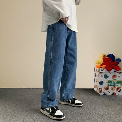 BlackPluss - Streetwear Baggy Jeans Loose Straight Wide Leg