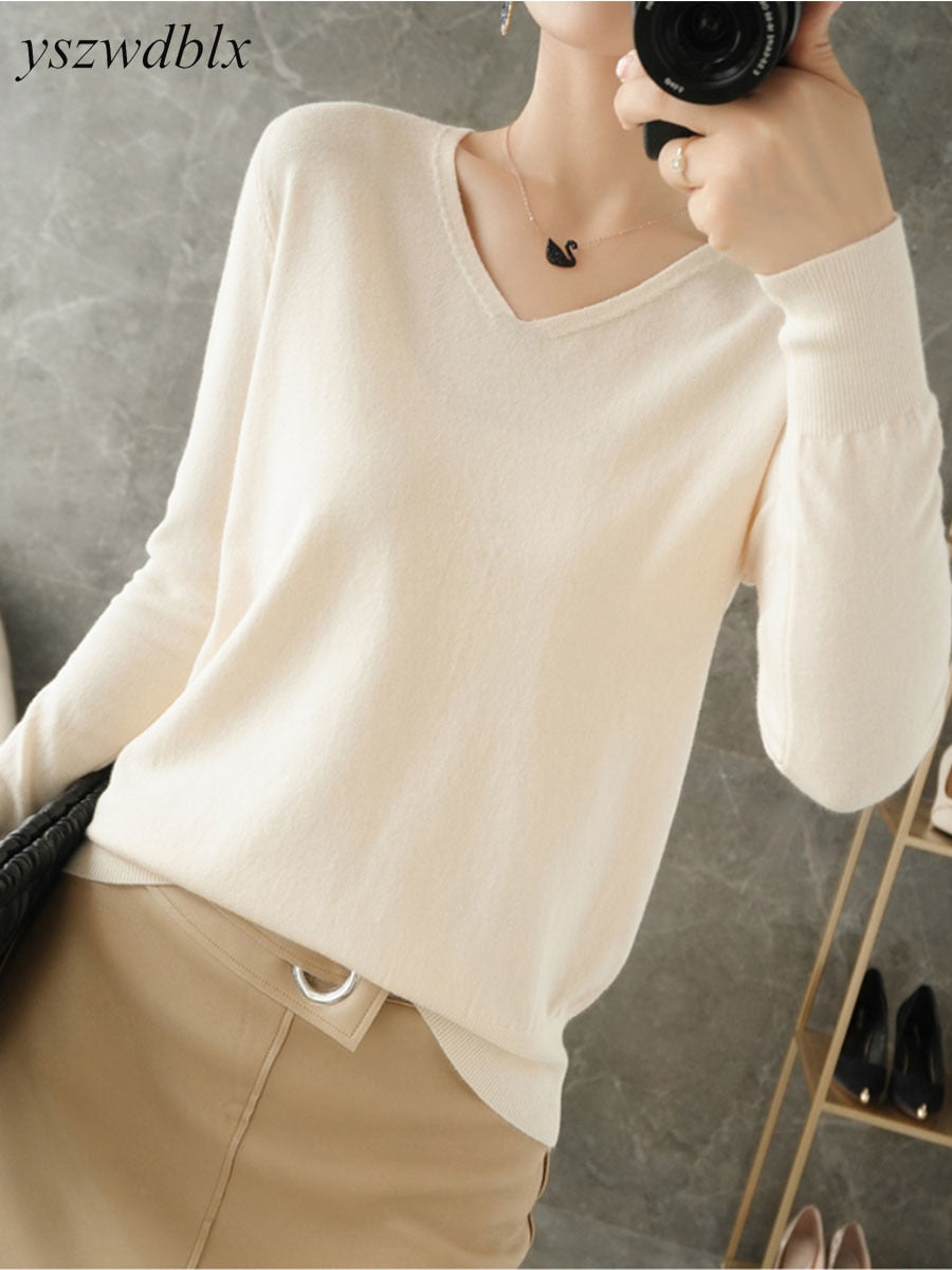 BlackPluss - Pullovers Loose Bottoming Shirt Cashmere Fashion Jumper