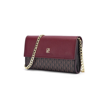 BlackPluss - Brand Square Chain Pvc Wallets Bag New Spring Classic Style.