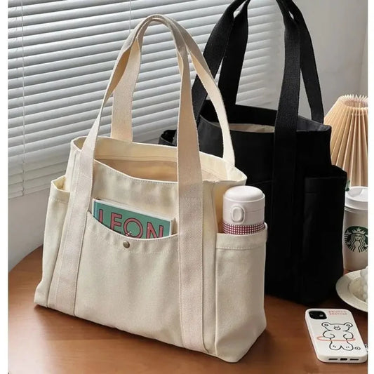 Blackpluss|Tote Bags for Work Commuting Carrying Bag College Style