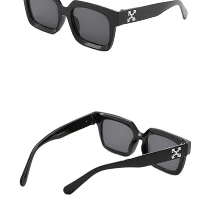 BlackPluss - big frame sunglasses square too glasses glasses Outdoor sunshade.