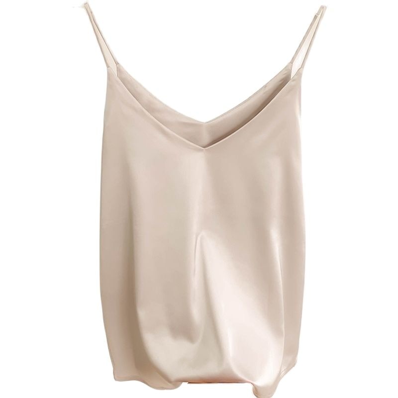 BlackPluss - Summer Camisole Slim Vest Sexy Women Sleeveless V-Neck.