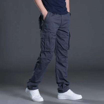 BlackPluss| Men's Cargo Pants Mens Casual Multi Pockets Military