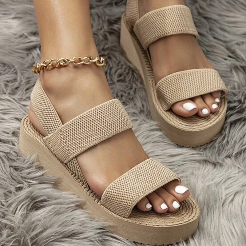 BlackPluss - Wedge Sandals Outdoor Summer