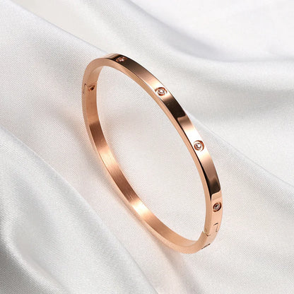 BlackPluss - Cuff Bracelets Fashion Jewellery Accessories Bangles  Charm Stainless Steel Bracelet For Women
