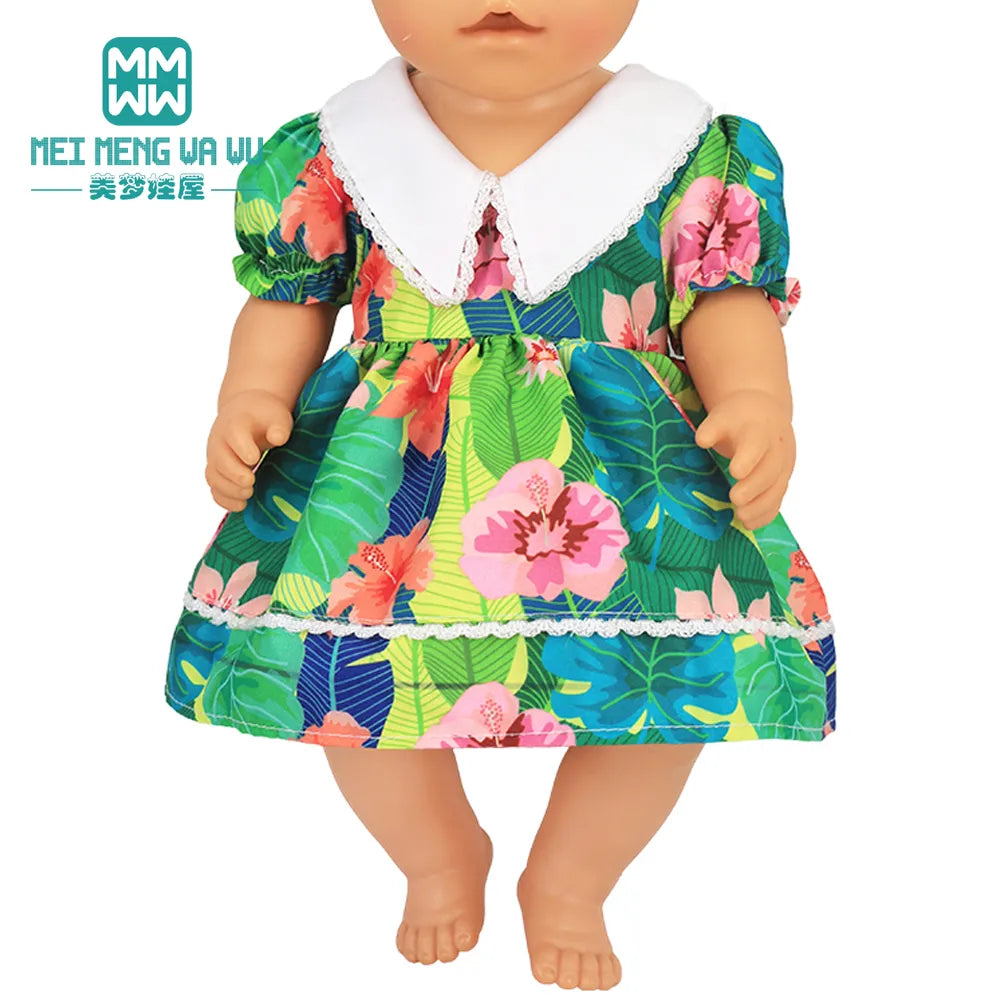 BlackPluss - Clothes for doll fit new born doll American doll accessories.