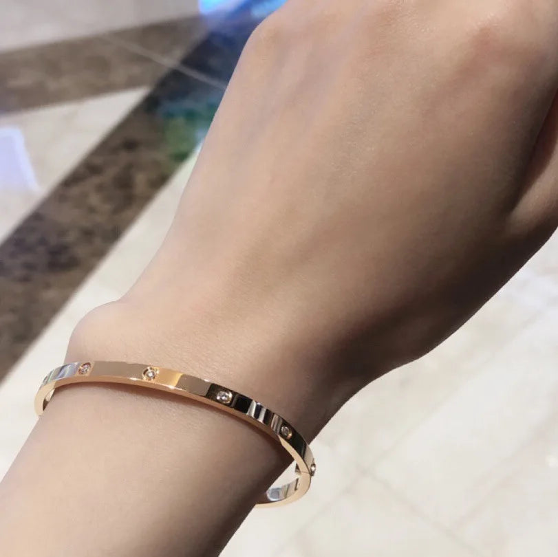 BlackPluss - Cuff Bracelets Fashion Jewellery Accessories Bangles  Charm Stainless Steel Bracelet For Women