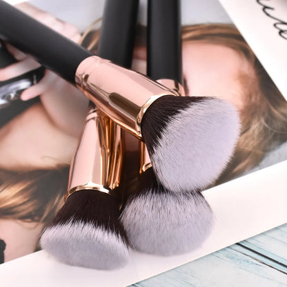 BlackPluss - Makeup Brushes Foundation Loose Powder Concealer Blending Blush Brush Professional Cosmetic Beauty Makeup Tool