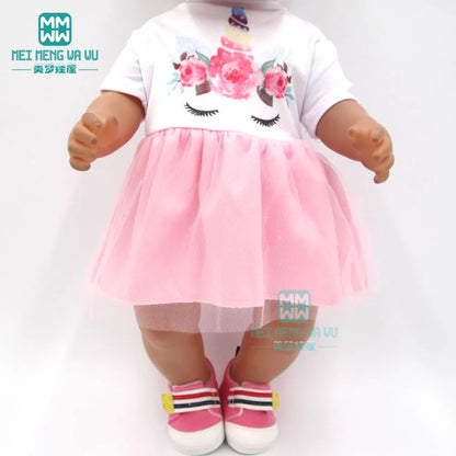 BlackPluss - Clothes for doll fit new born doll American doll accessories.