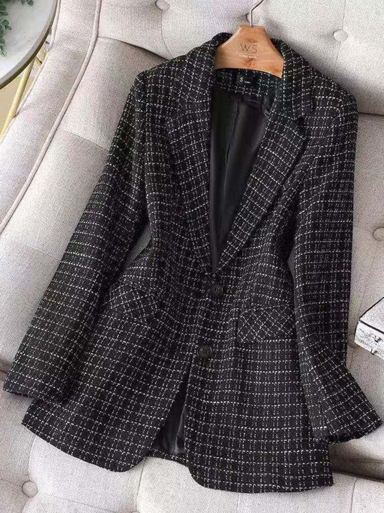 BlackPluss - Casual Elegant Office Classic Chic Temperament Blazer