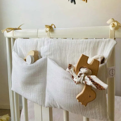 BlackPluss - Portable Baby Crib Storage Bag Multifunctional Newborn Bed Headboard.