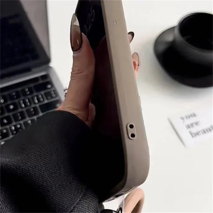 Cute 3D Bear Coffee Milk Shockproof Soft Phone Case For iPhone 11 13 12 14 15 Pro Max Plus X XR XS Max 7 8 Plus Cartoon Cover