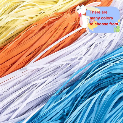 BlackPluss - 20/50g Multicolored Shredded Crinkle Paper Strands Shredded Crinkle Confetti DIY Gift Box Filling