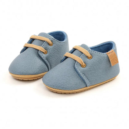 BlackPluss - New Baby Shoes Retro Leather Boy Girl Shoes Multicolor Toddler.